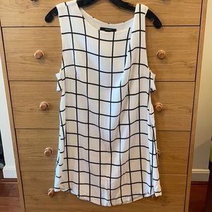 Forever 21 Black & White Mini Dress